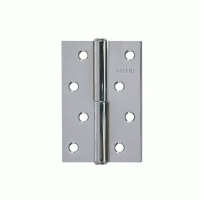 Петля дверная 2 шт Аллюр 2543 L1-LH-CP хром Л 100х70