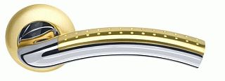 Ручка раздельная ARMADILLO Libra LD26-1SG/CP-1 матовое золото/хром