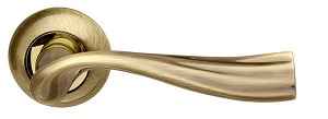 Ручка раздельная Armadillo (Армадилло) Laguna LD85-1AB/GP-7 бронза/золото
