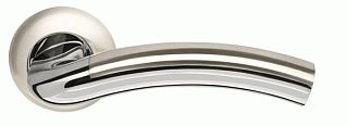 Ручка раздельная ARMADILLO Libra LD27-1SN/CP-3 матовый никель/хром