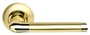 Ручка раздельная Armadillo (Армадилло) Stella LD28-1SG/GP-4 матовое золото/золото TECH (кв. 8х140)