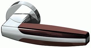 Ручка раздельная ARC URB2 CP/CP/Brown-16 Хром/хром/коричневый