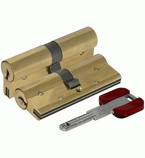 Цилиндровый механизм Cisa RS3 OL3S1-19.66 (80 мм/30+10+40, ЛАТУНЬ)