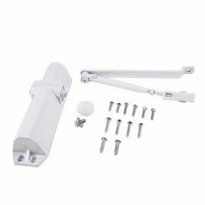 Доводчик дверной NOTEDO DC-095 WHITE 60-120кг белый EN3-EN5 (10)
