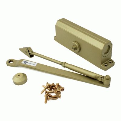 Доводчик дверной NOTEDO DC-180 GOLD до 180кг золото (10)